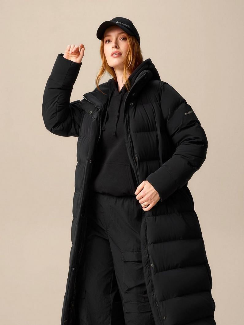 Women's Amaze Puff Long Hooded Jacket | Columbia
