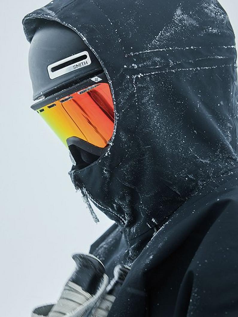 Man in Columbia jacket.