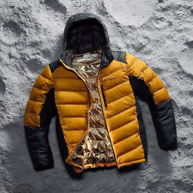 Omni-Heat™ Infinity jacket on a moon backdrop