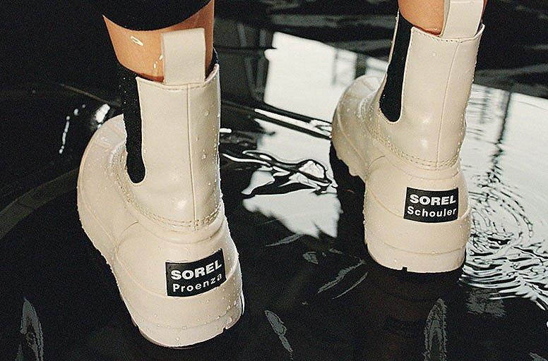 SOREL ブーツ ホワイト SOREL X PROENZA SCHOULER CARIBOU™ Chelsea Women's Boot | SOREL