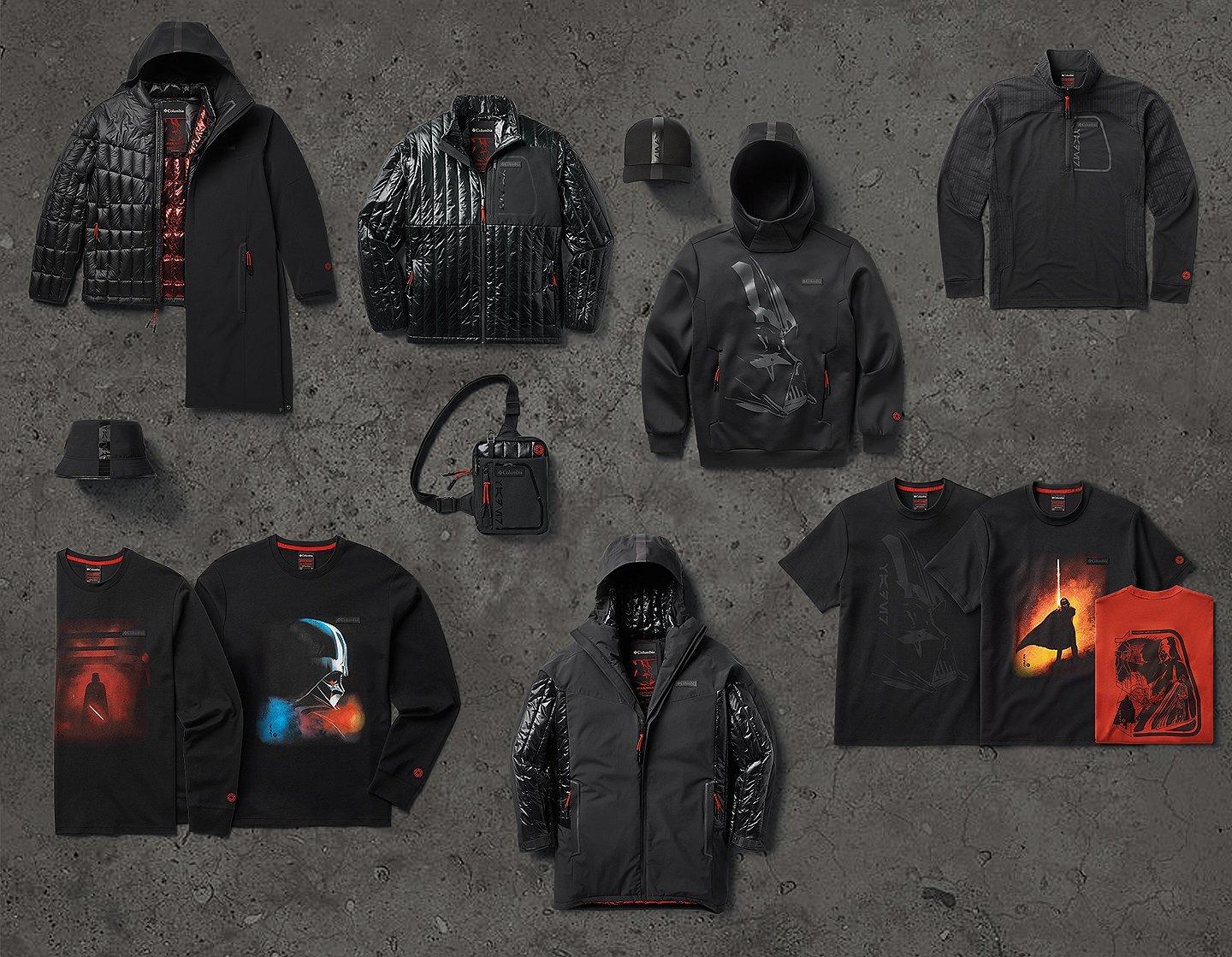 Assorted gear from the Vader Collection 