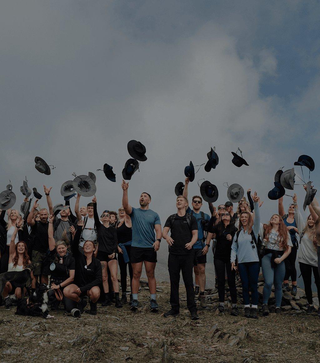 Columbia Hike Society group picture