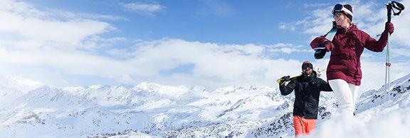  Wintersports collection, people practicing ski Columbia 