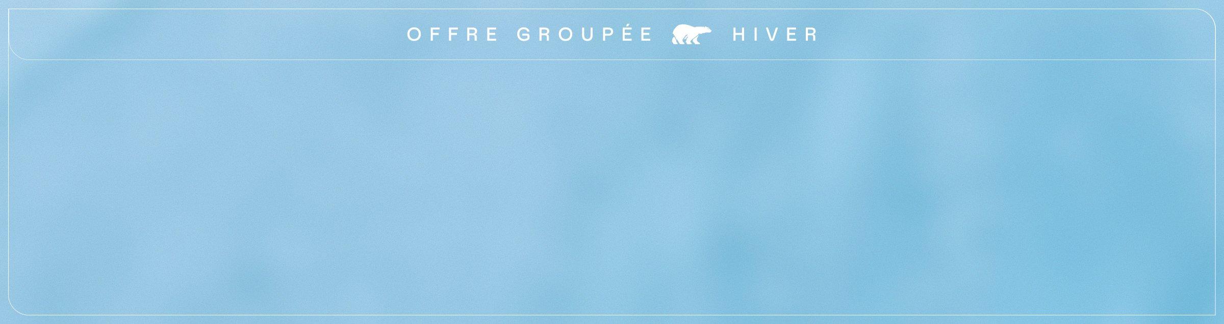 background with a blue gradient for Sorel promo