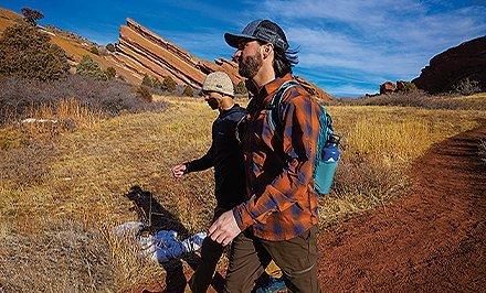 Men in gear with Omni-Shield Release technology. 