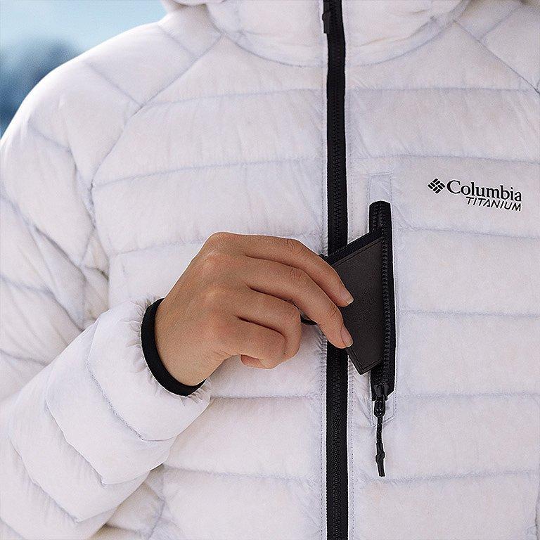 Close-up of Arctic Crest chest pocket