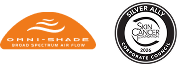 Orange semi-circular Drift Skates logo and black circular Drift Skates seal with skating figure.