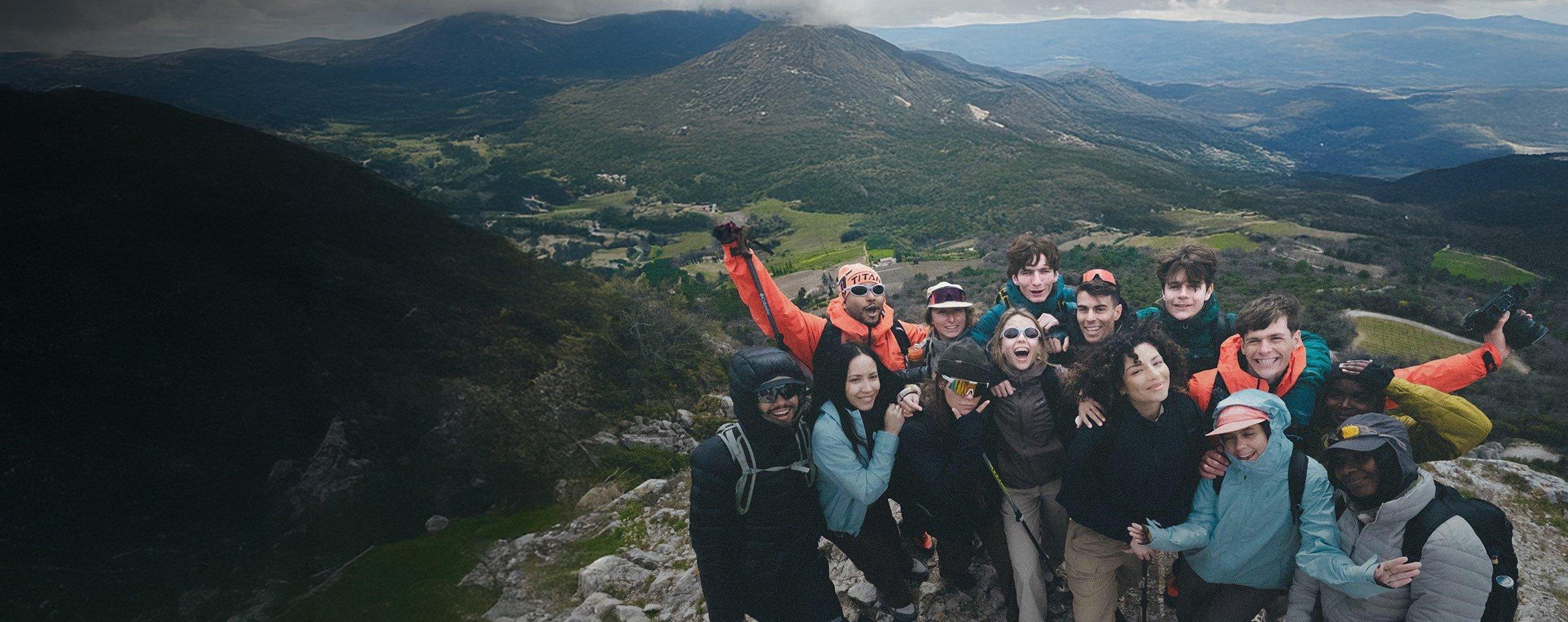 Columbia Hike Society group picture