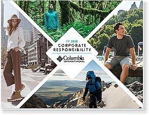 Cover of the 2018 Columbia Corporate Responsibility Report.