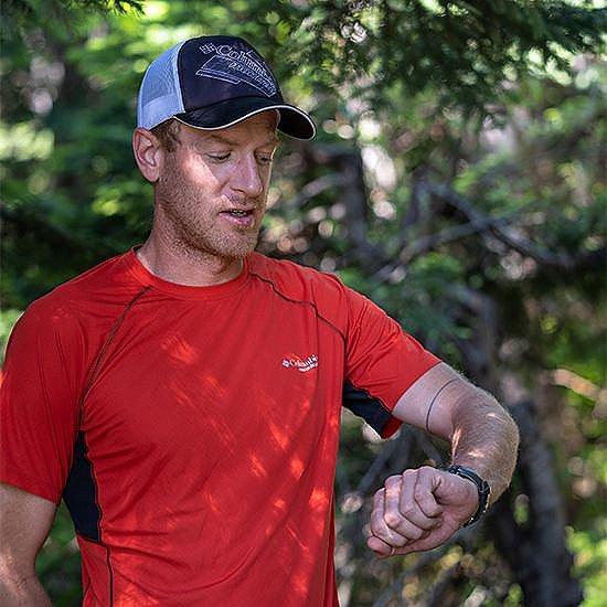 Close up of Willie McBride. 