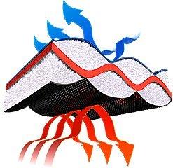 Illustration of insulation tech.