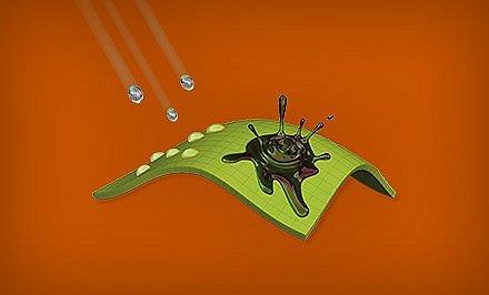 Diagram showing how Omni-Shield technology works. 