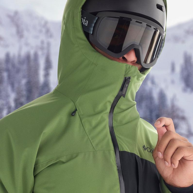 Columbia スノーウェア上下 Mサイズ エンジ×モスグリーン Men's Winter District III Jacket | Columbia