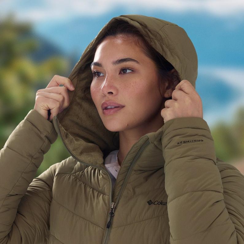 Women's Joy Peak II Mid Hooded Jacket - Plus Size | Columbia