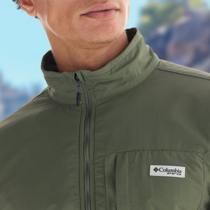Men's PFG Uncharted Full Zip Fleece Jacket | Columbia