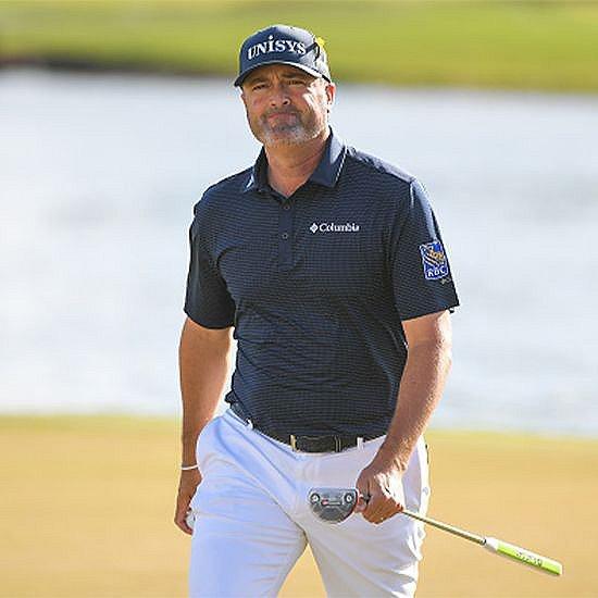 Close up of Ryan Palmer.