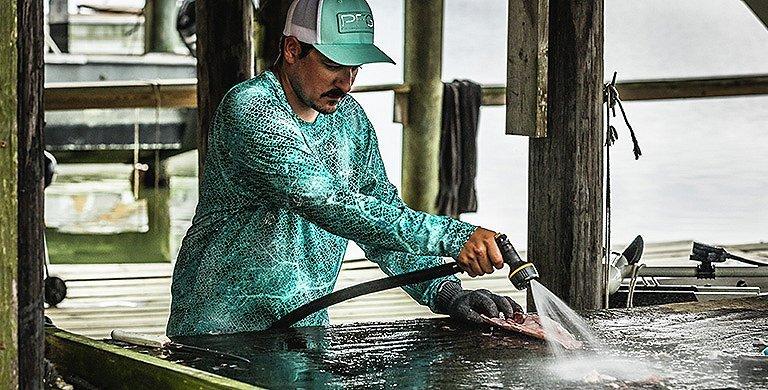 Hacks for keeping gear, equipment, and yourself from smelling like a sardine.