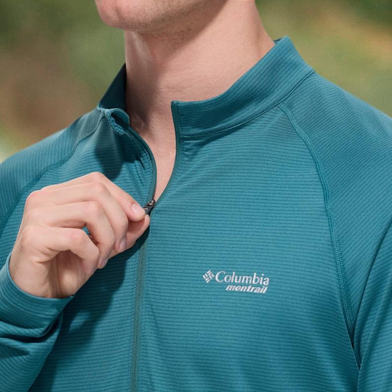 Men's Endless Trail Half Zip Mesh Long Sleeve Shirt | Columbia