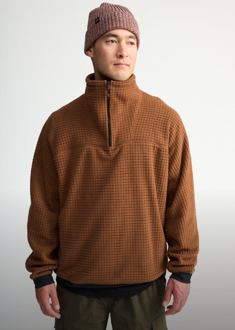 Men’s Summit Grid™ 
Big Grid Half Zip