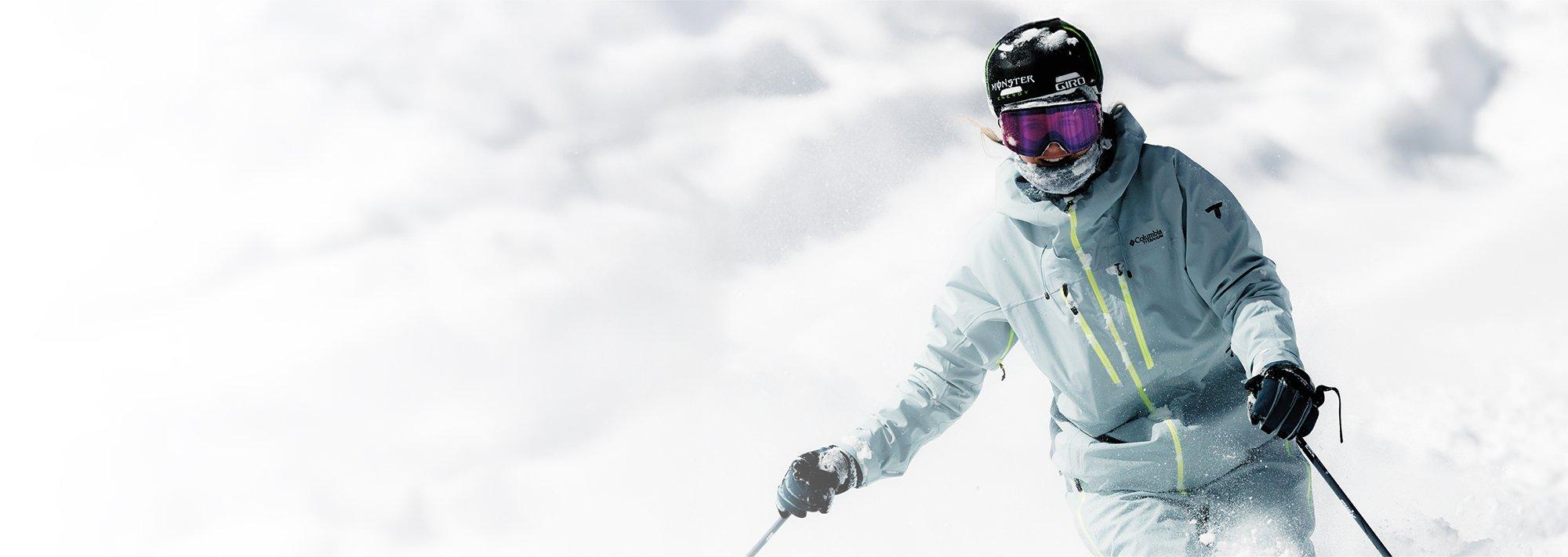 Columbia freestyle skier Cassie Sharpe.