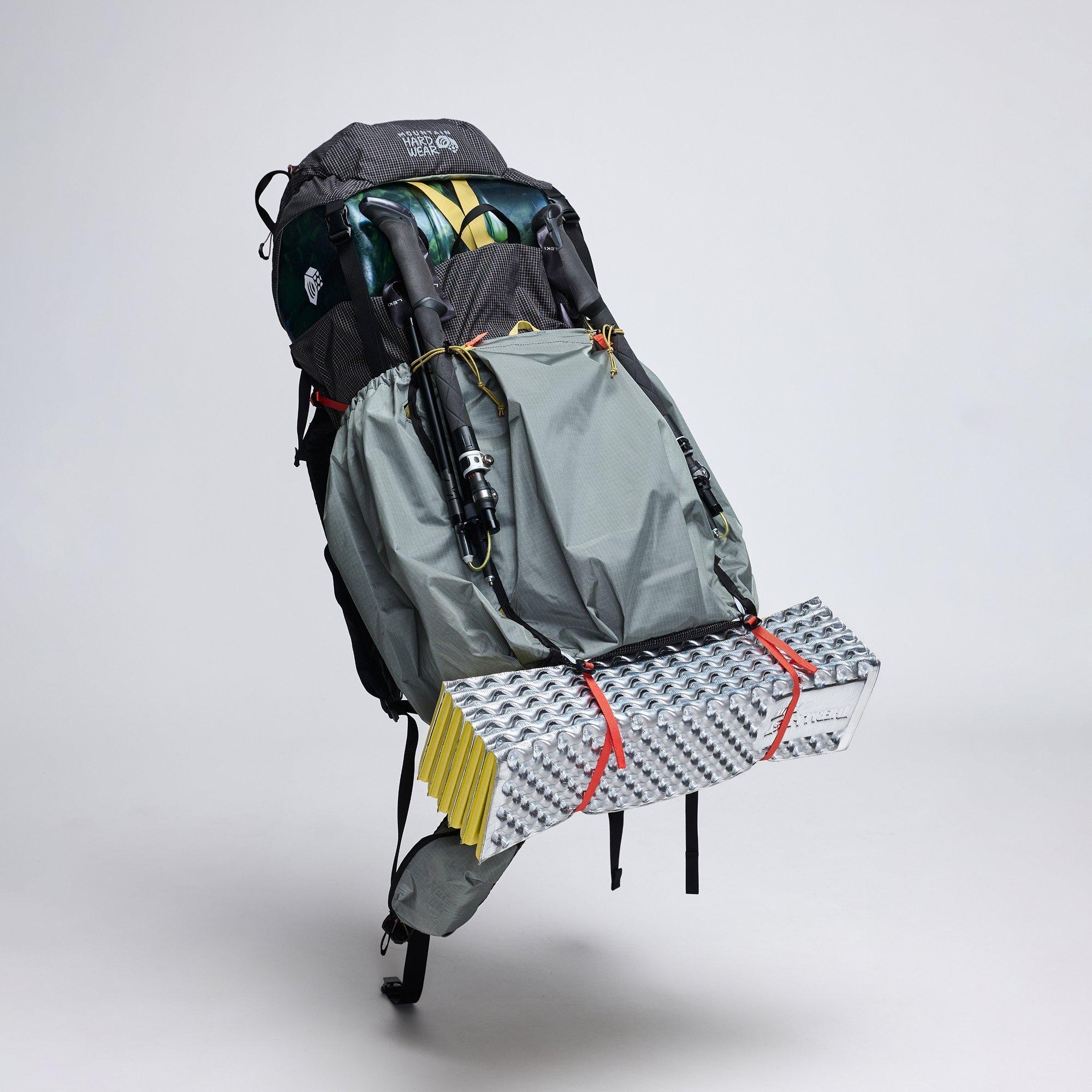 Floating Kazam 45L Backpack.