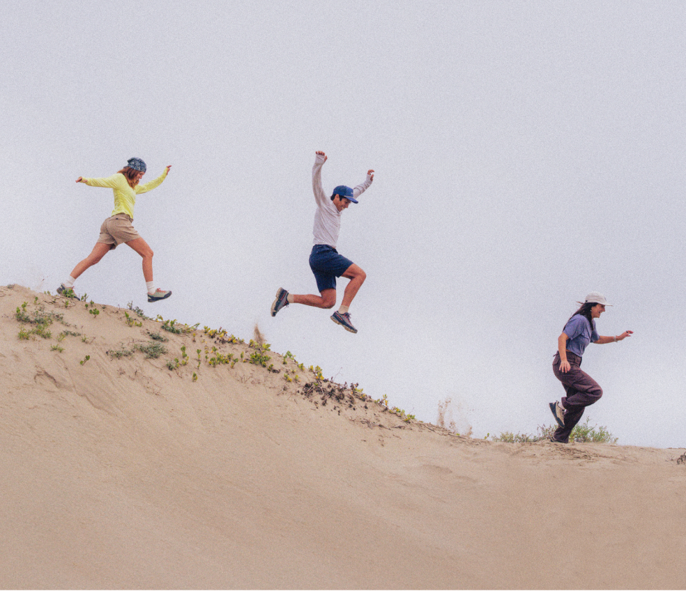 An image showing prAna's product evolution