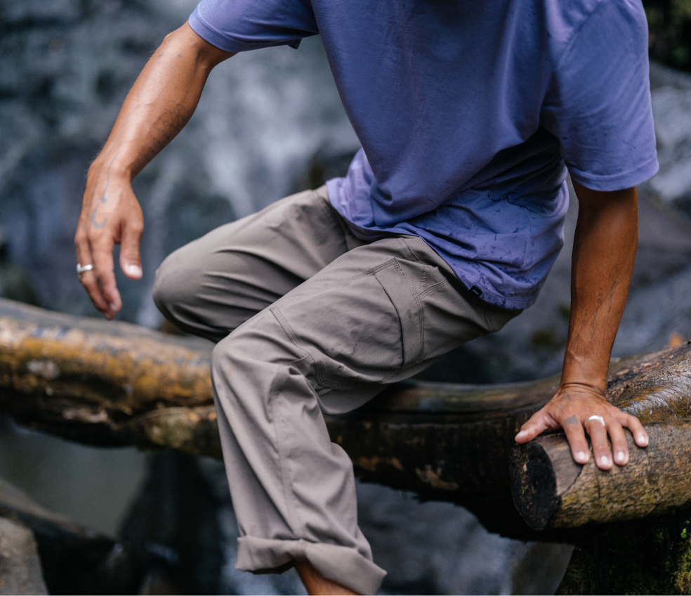 An image showing prAna's wear-testing