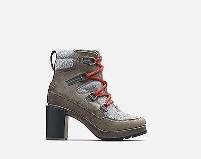  A Blake Lace boot on a white background 