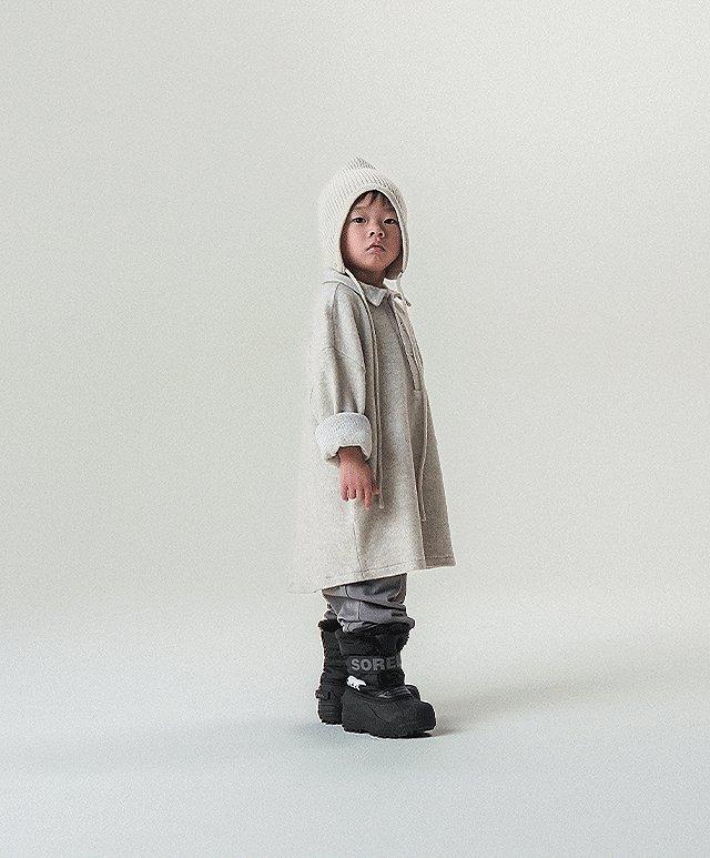 Image of toddler with SOREL boots on