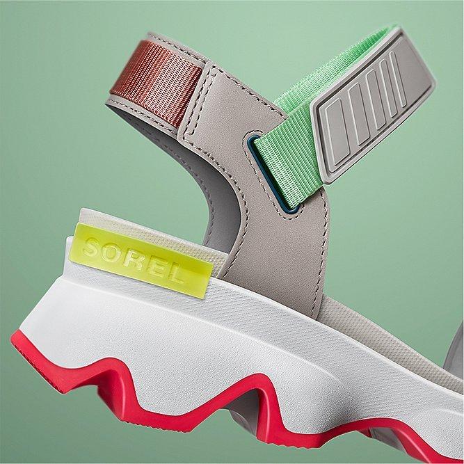 Detail shot of the Vibe Kinetic Sandal