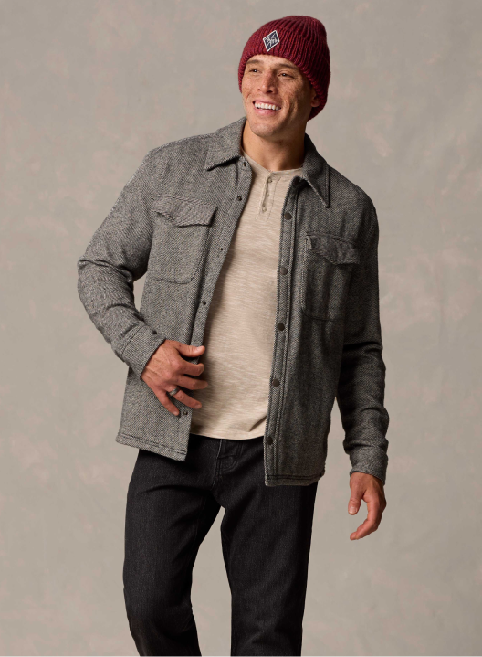 An image of men's flannels