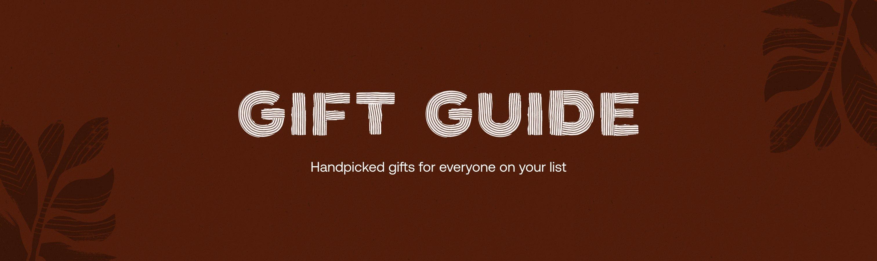 an image showing prAna 2025 holiday gift guide, handpicked gifts for everyone on your list