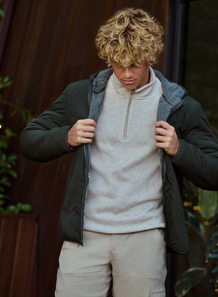 An image representing men's outerwear