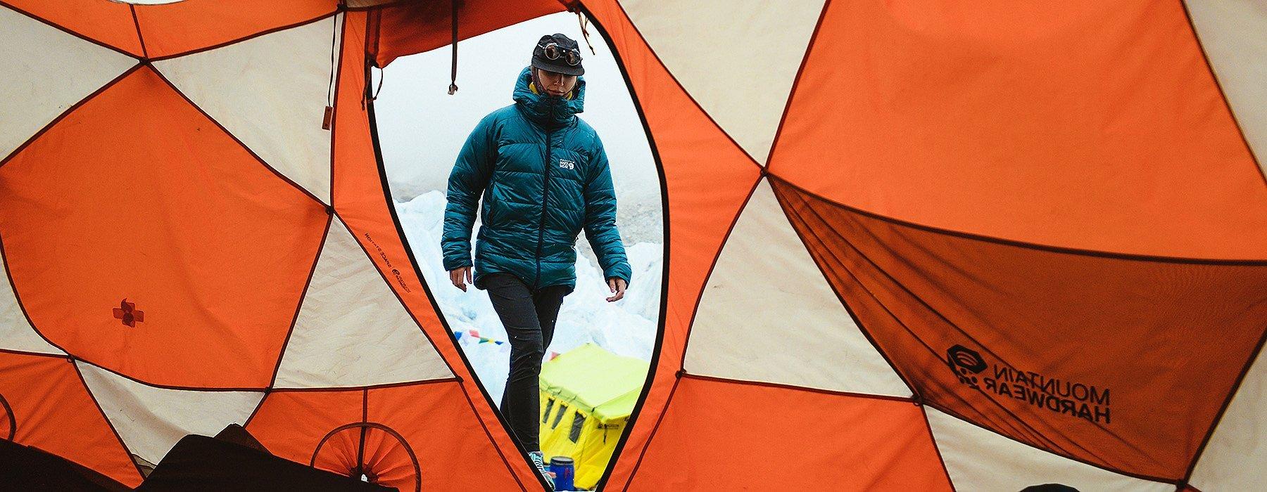 Women's Phantom™ Down Parka at Everest Basecamp
