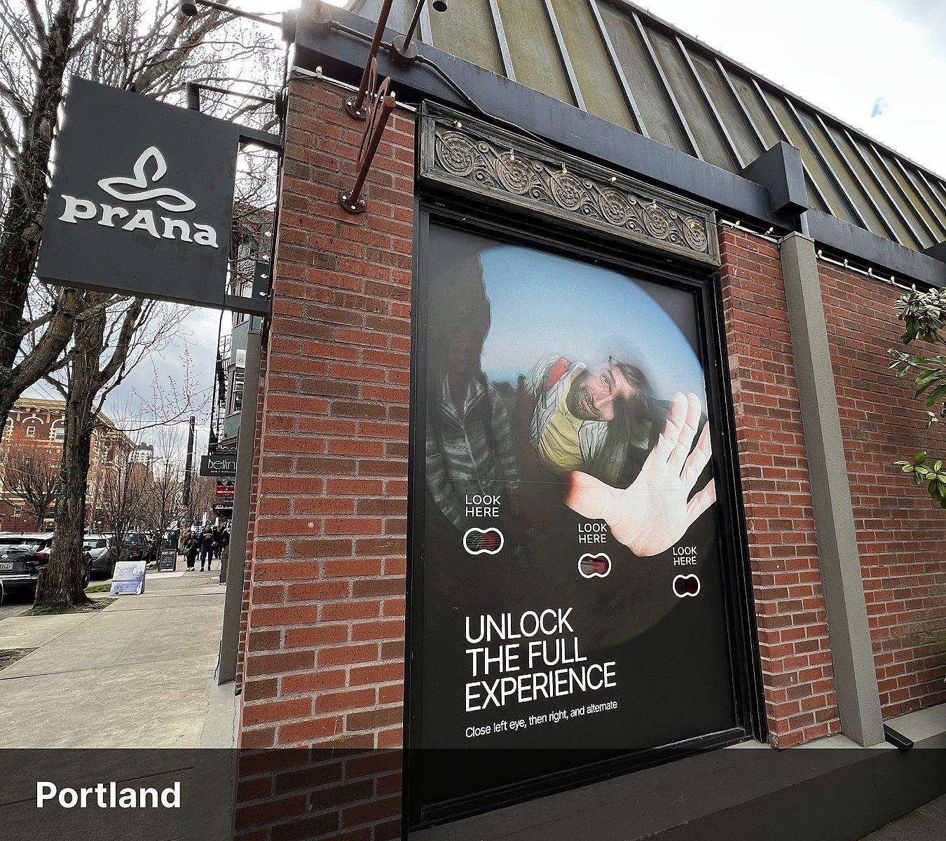 An image showing the prAna Portland store
