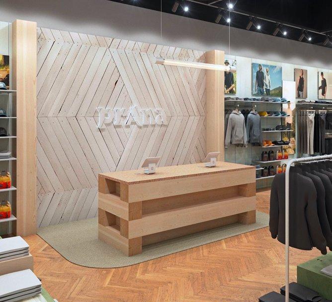 An image showing prAna's Events tab