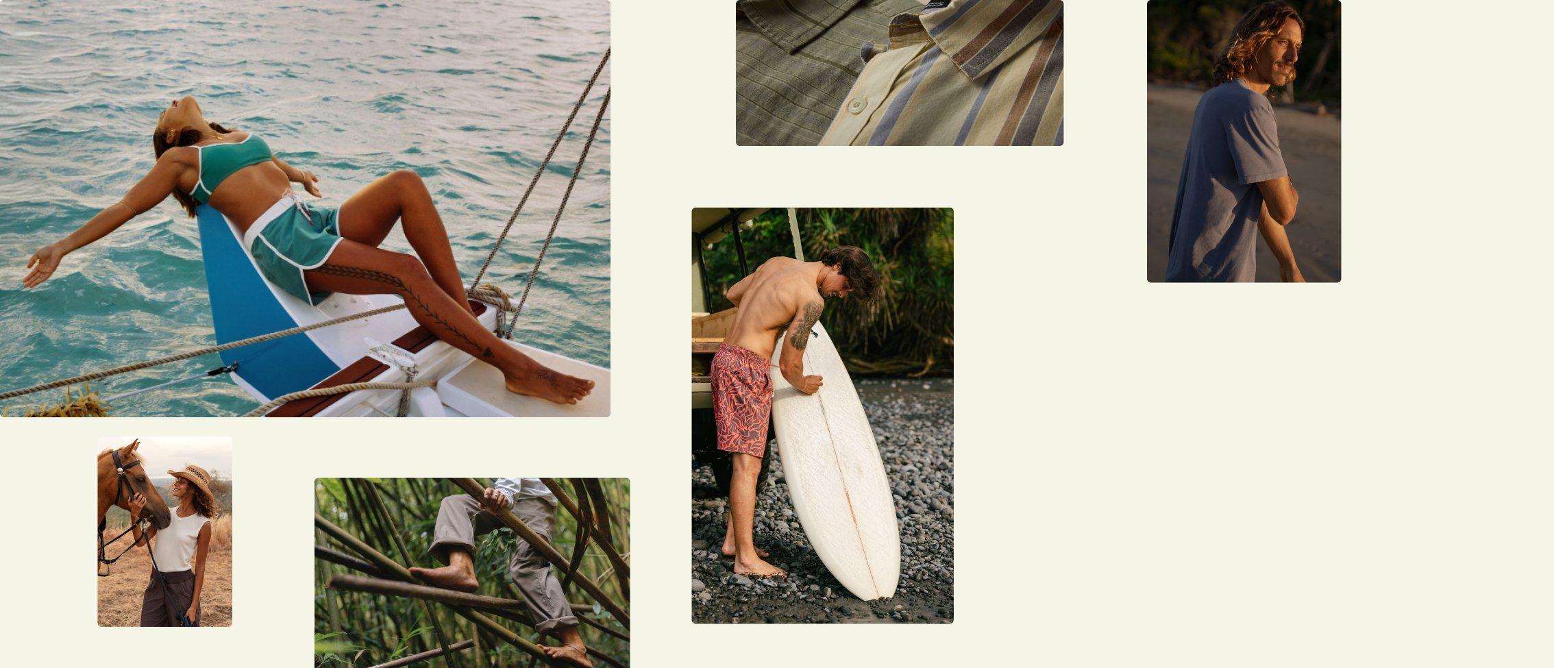 An image showing prAna's Seasonal Bestsellers