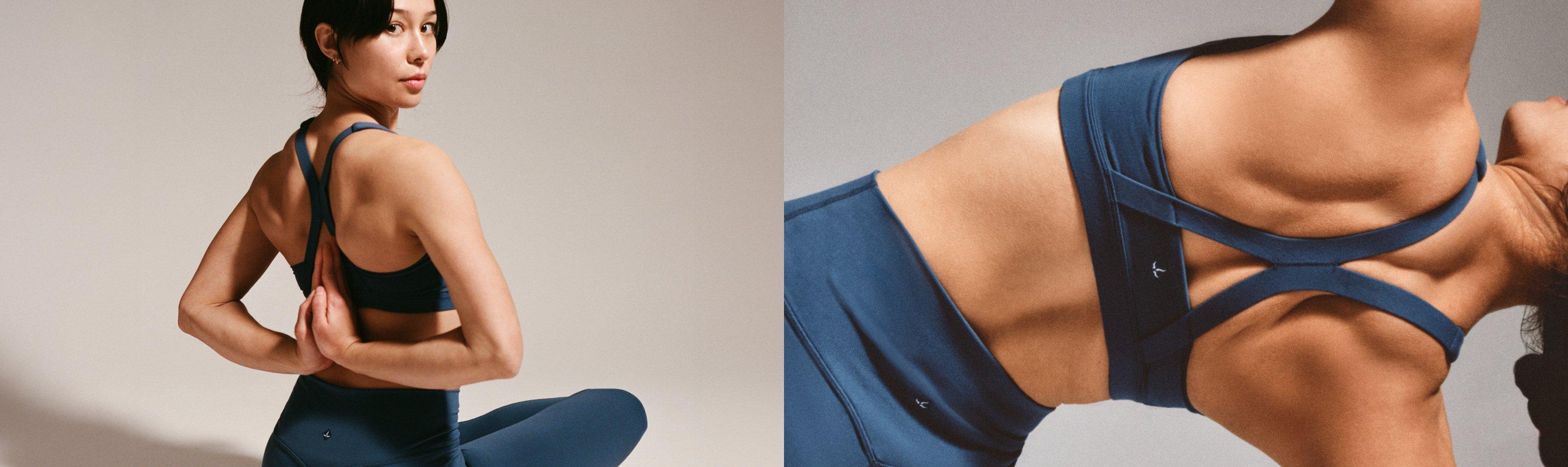 an image of the prAna's women's yoga collection