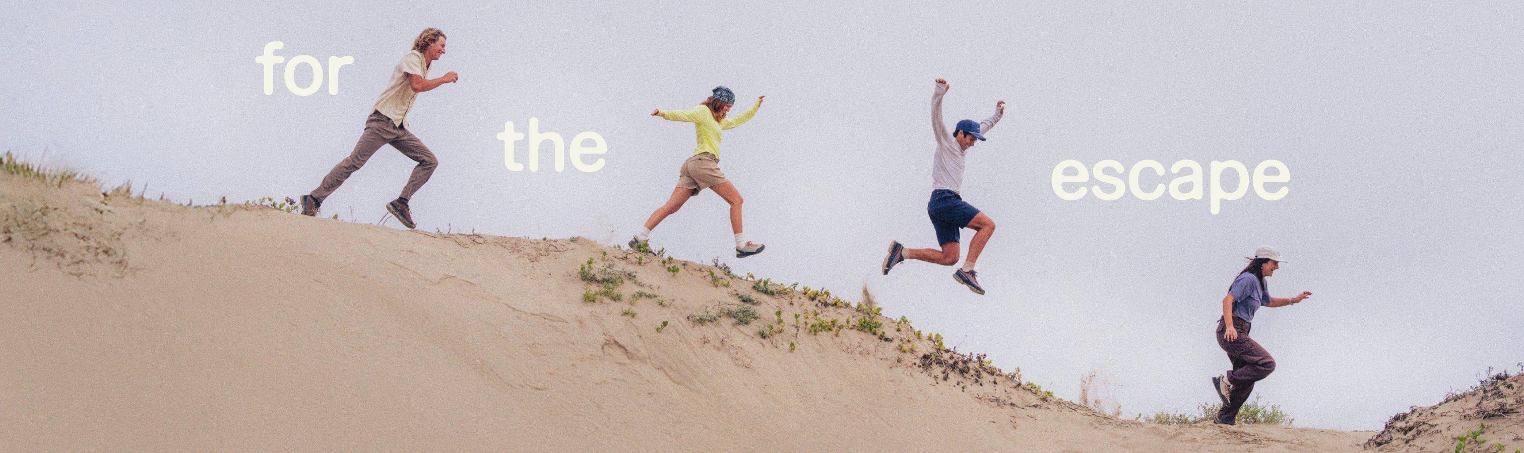 An image showing prAna's Stretch Zion collection