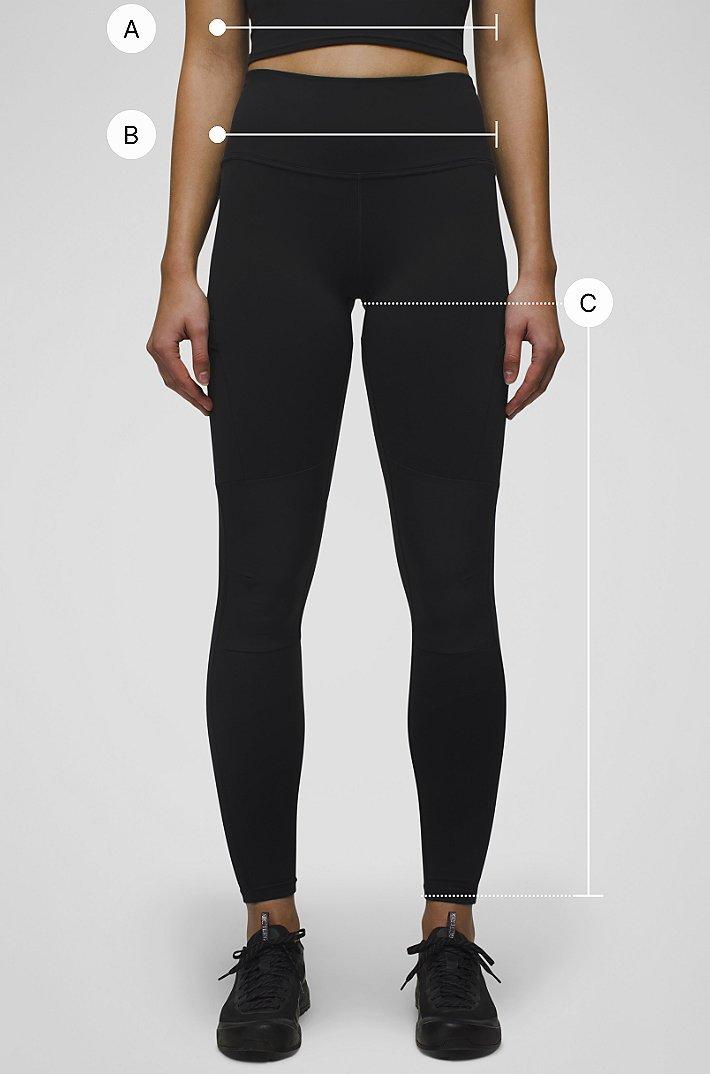 Women's size chart measurement guide