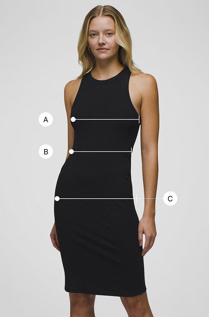 Women's size chart measurement guide