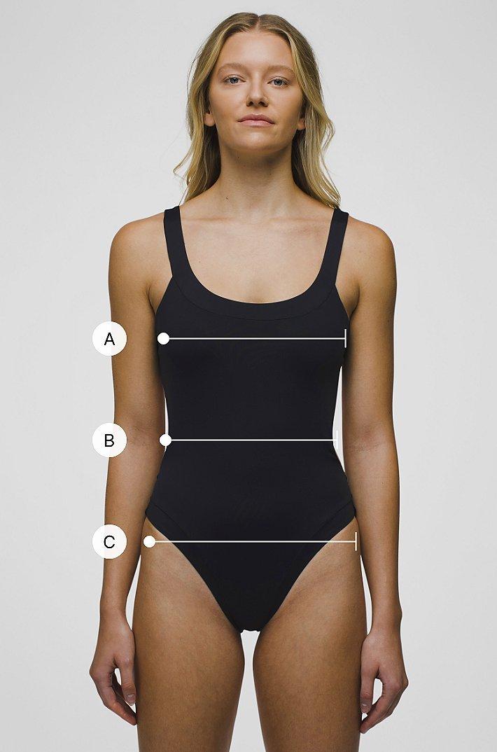Women's size chart measurement guide