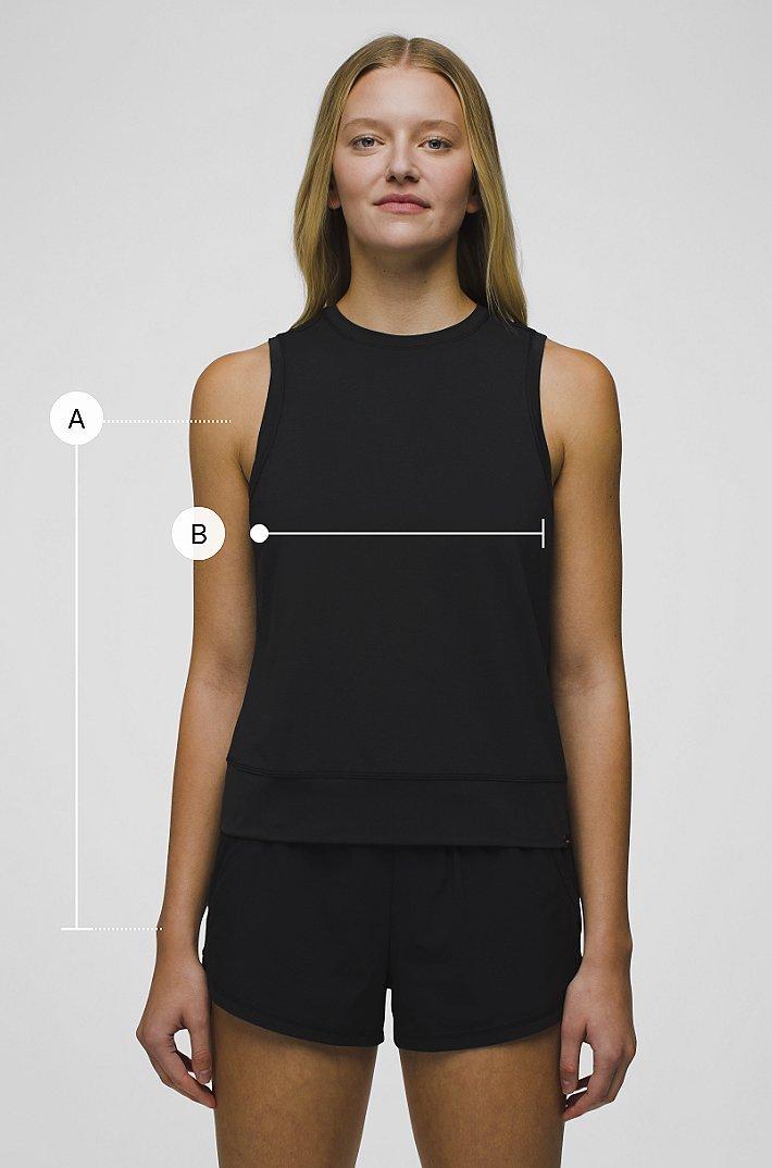 Women's size chart measurement guide