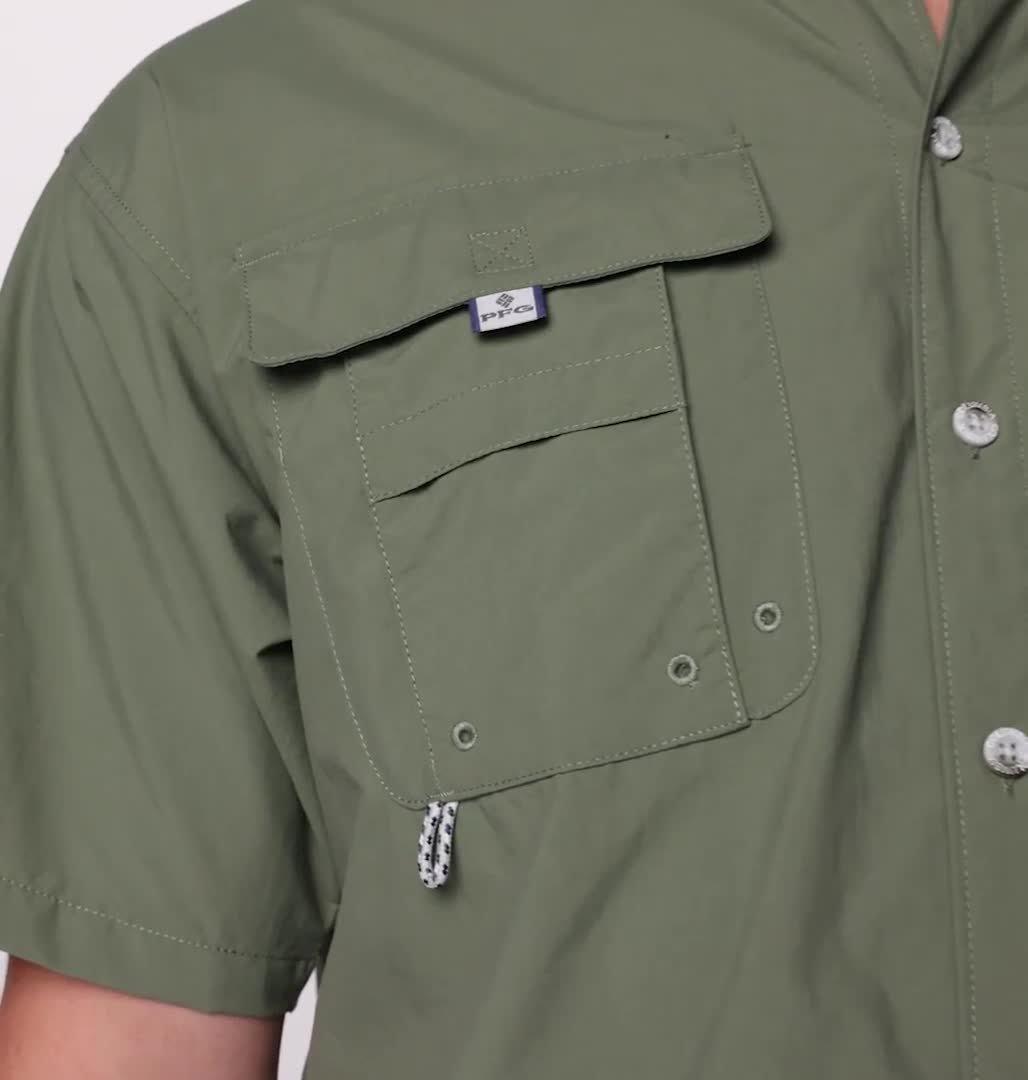 Bahama II S/S Shirt, Color: Cypress