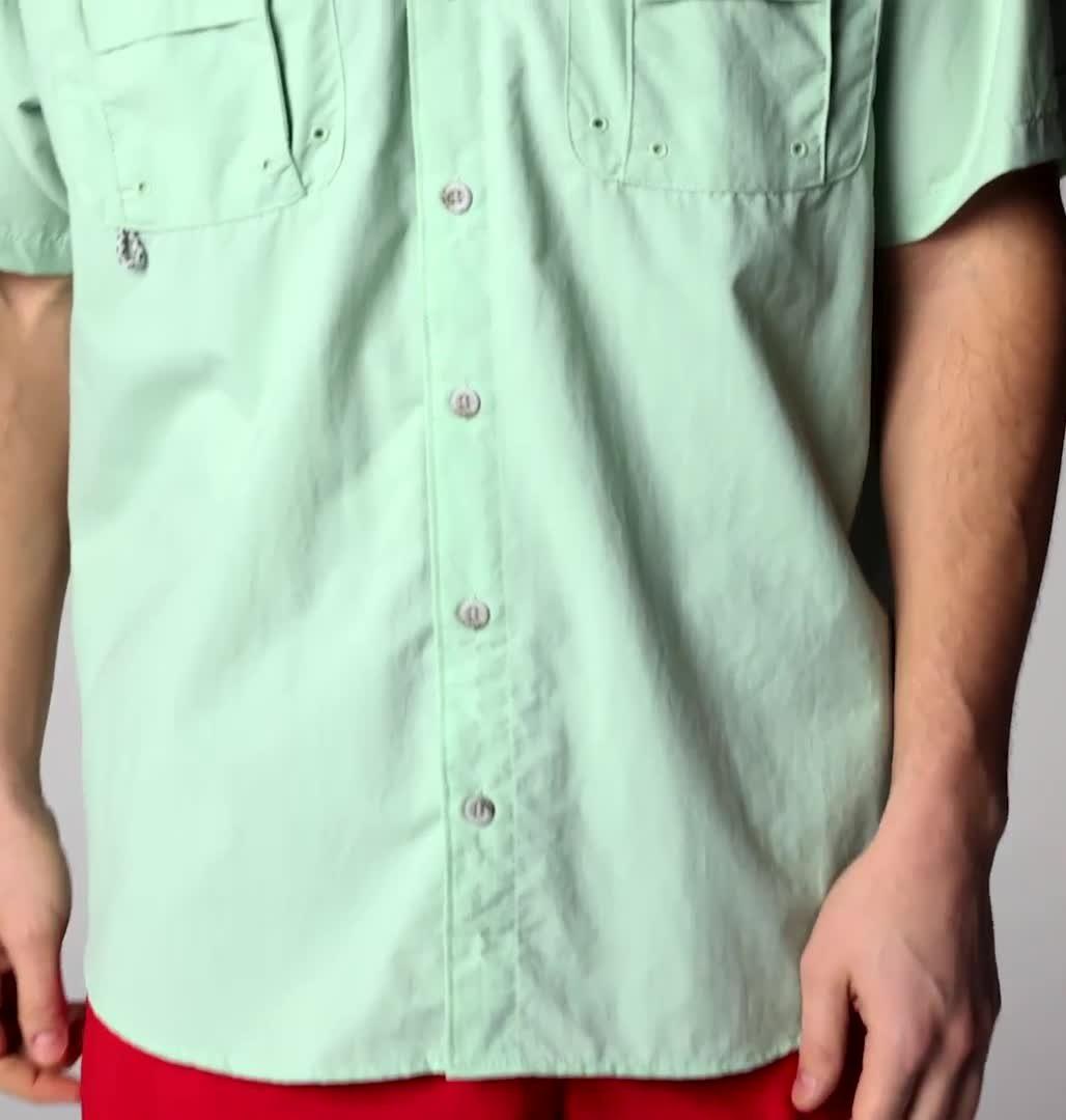 Bahama II S/S Shirt, Color: New Mint