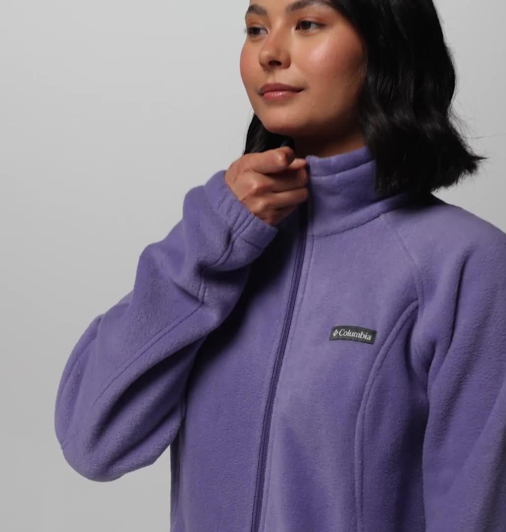 Benton Springs Fleece Jacke f&uuml;r Frauen, Color: Stormwatch