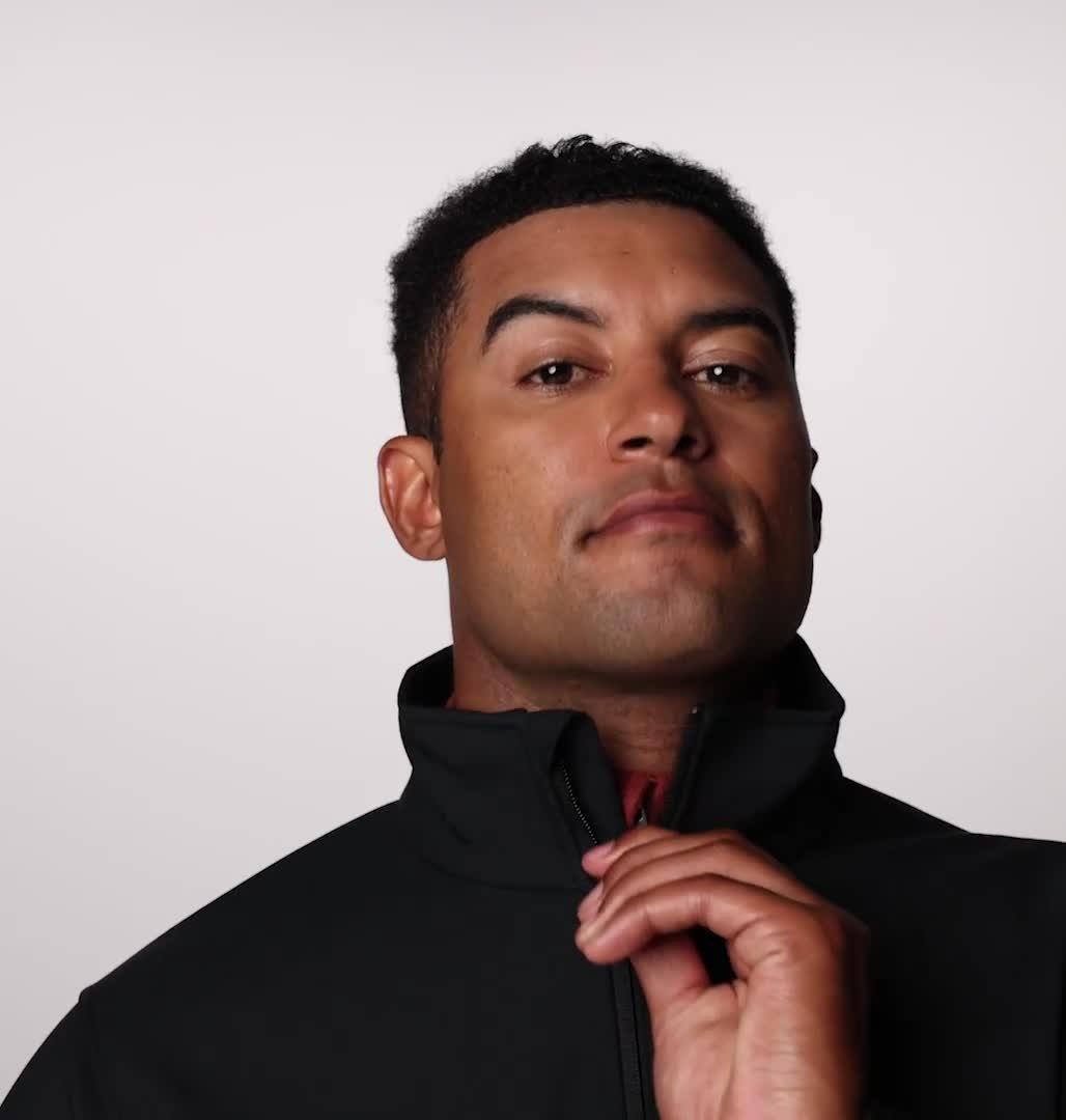 ICON フィールドアーマー ジャケット MDサイズ ブラック Men's Ascender Water-Resistant Softshell Jacket | Columbia