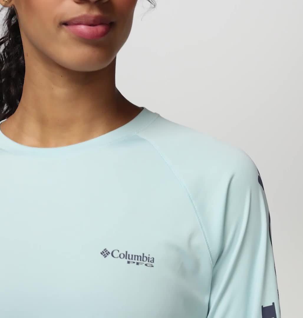 Women's Tidal Tee II Long Sleeve Wicking Sun Shading Shirt | Columbia