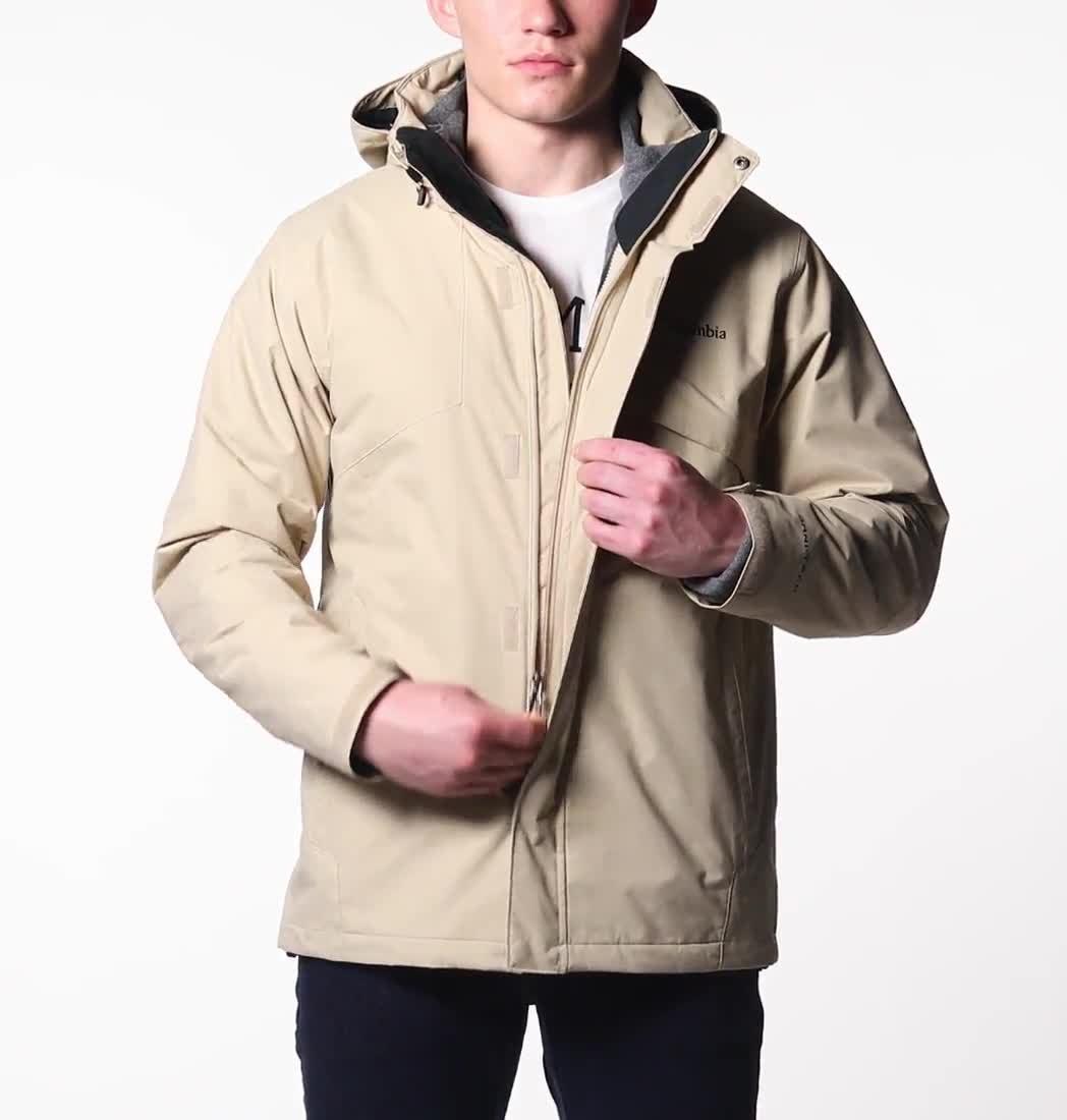 Men's Bugaboo II Fleece Interchange Jacket, Color: Ancient Fossil