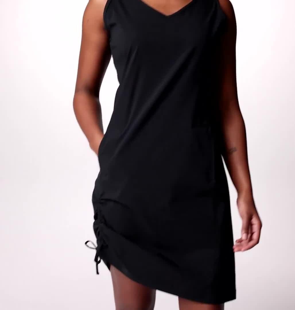 columbia anytime casual dress Columbia Anytime Casual III Tank Dress Size XL Red Lightweight Quick Dry  Pockets
